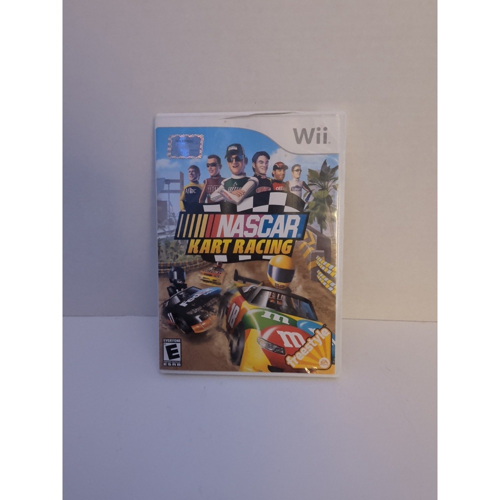 NASCAR Kart Racing Nintendo Wii EA Sports Freestyle 2009 Racing Game Disc & Case